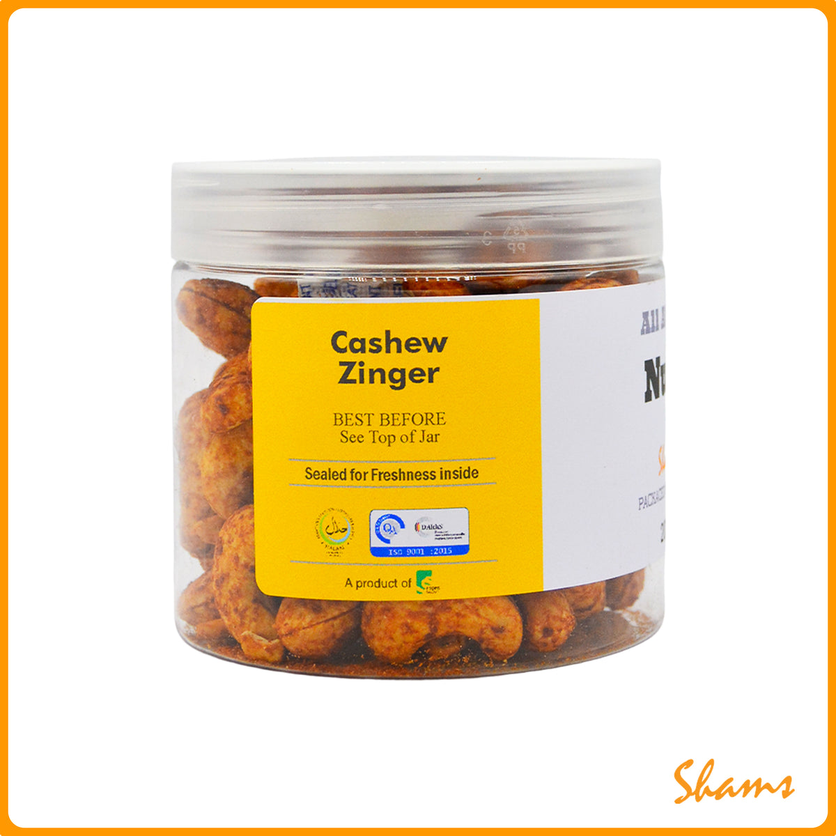 All About Nuts Cashew Zinger 200g