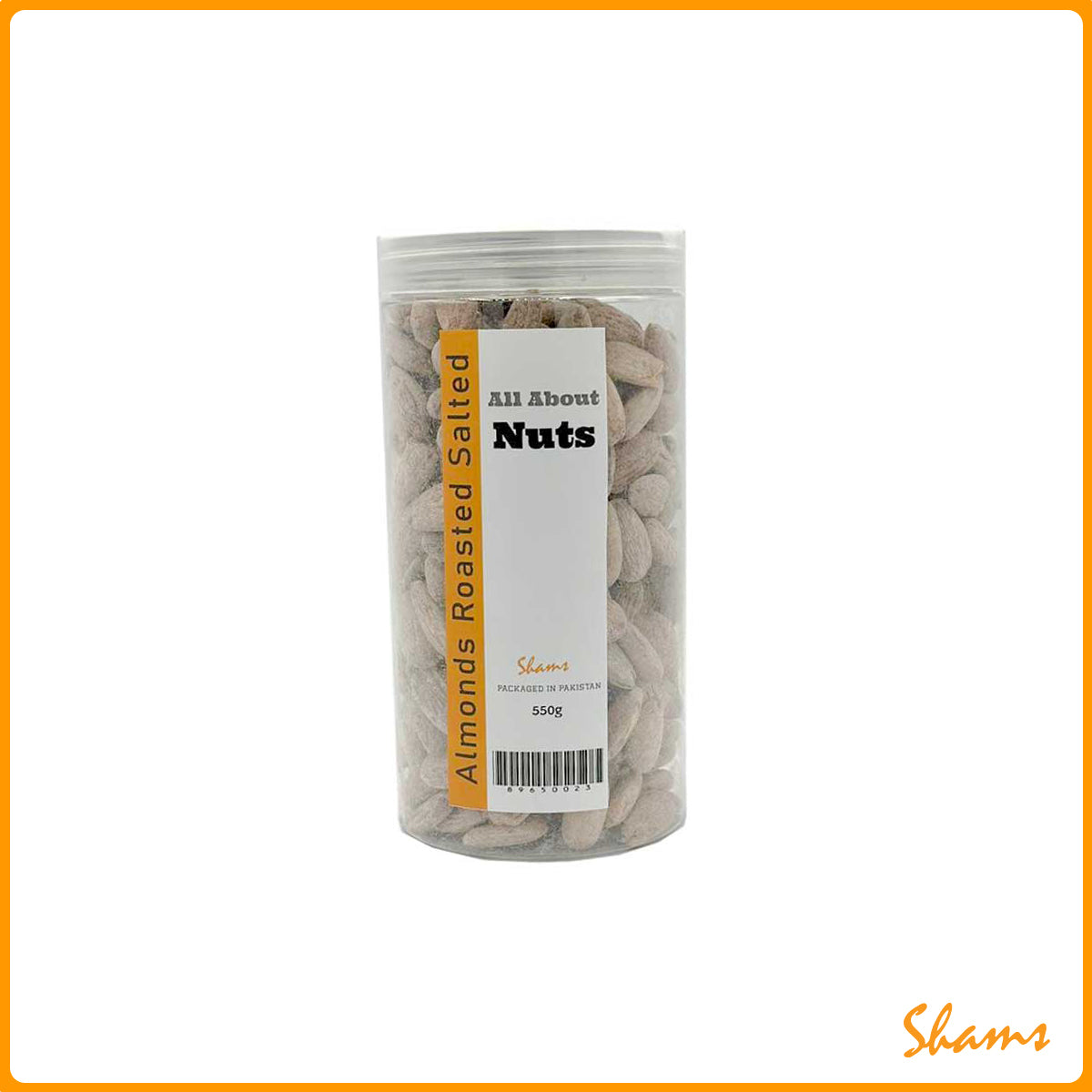 All About Nuts Almond Roasted Salted 400g