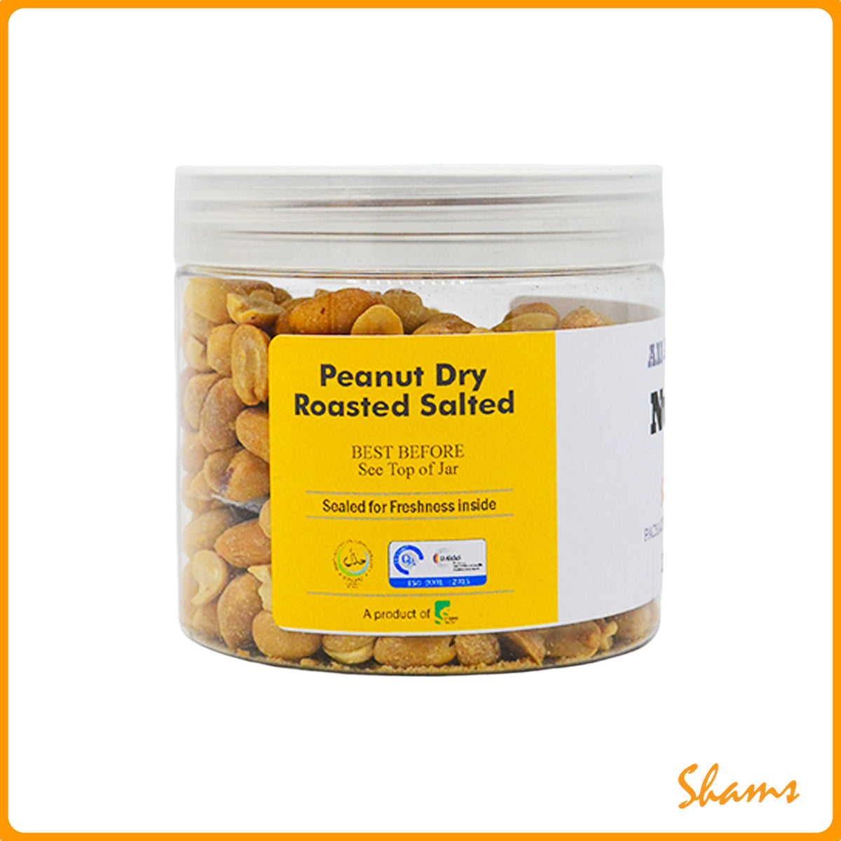 All About Nuts Peanuts Dry Roasted Salted 200g