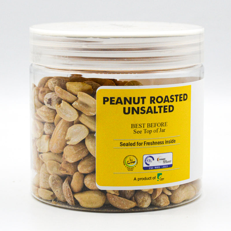 All About Nuts Peanuts Dry Roasted Unsalted 200g