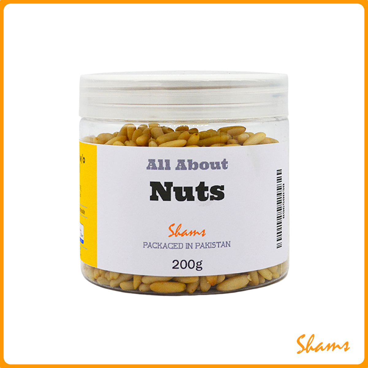 All About Nuts Pine Nuts Without Shell 200g