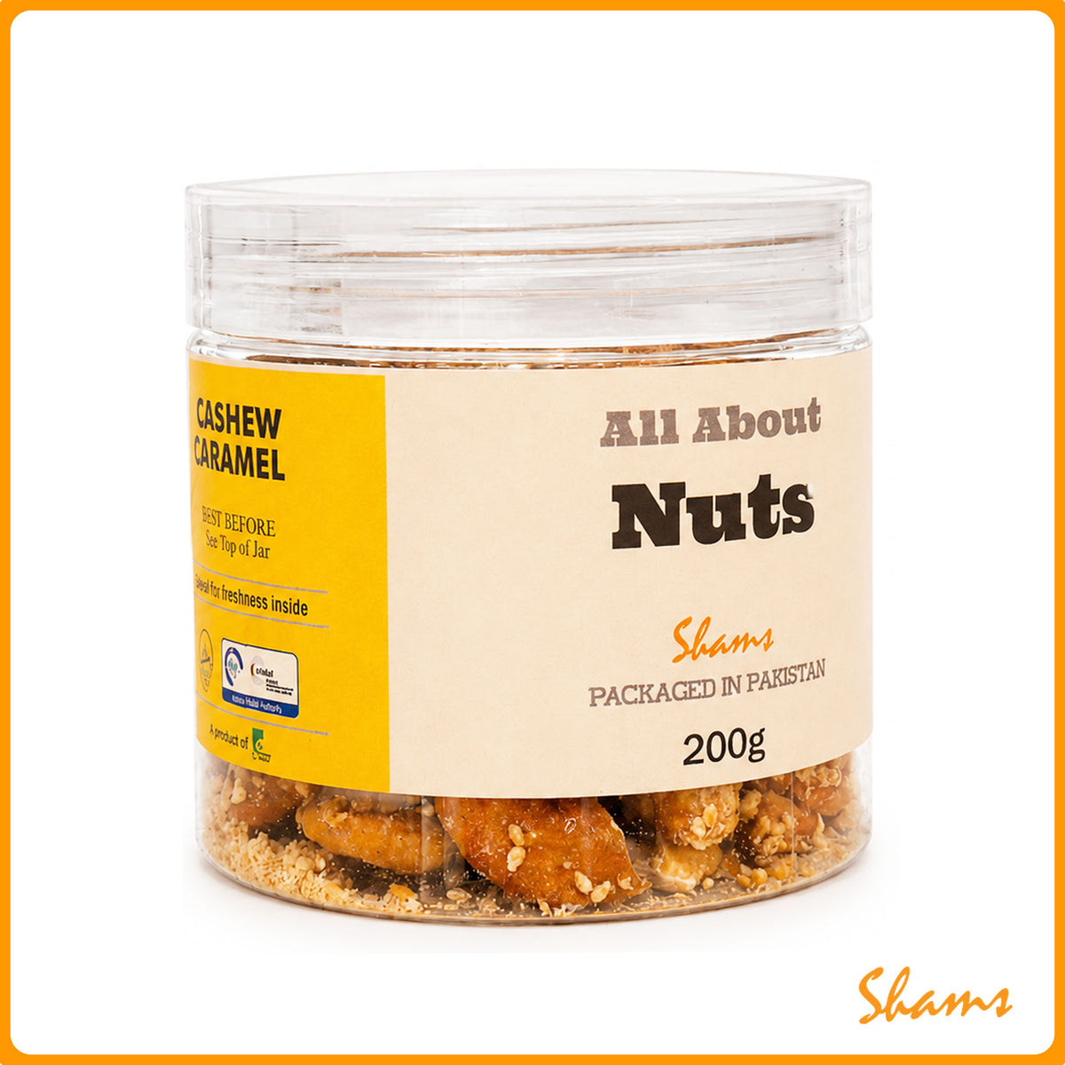 All About Nuts Cashew Caramel 200g
