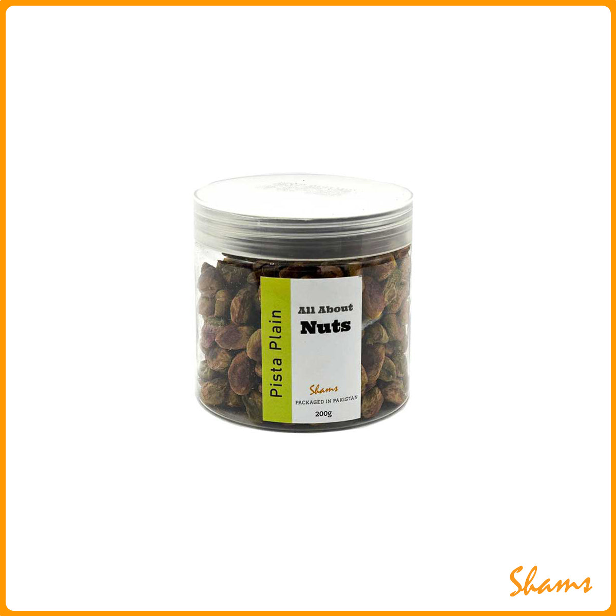All About Nuts Pistachio Plain 200g
