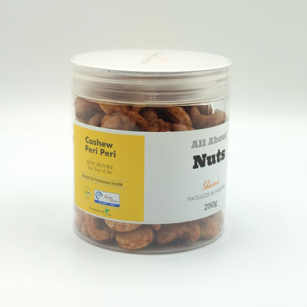 All About Nuts Cashew Peri Peri 250g - Shams Shopping Centre All About Nuts  