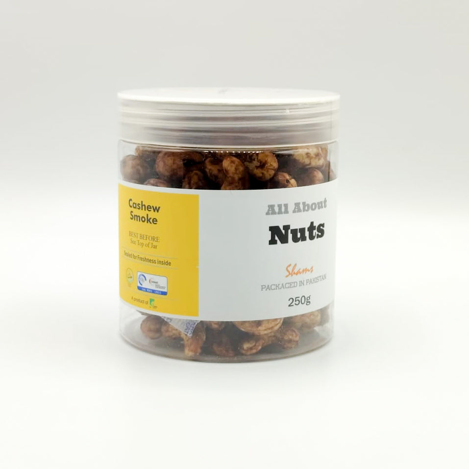All About Nuts Cashew Smoke 250g - Shams Shopping Centre All About Nuts  