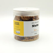 All About Nuts Cashew Caramel 250g - Shams Shopping Centre All About Nuts  