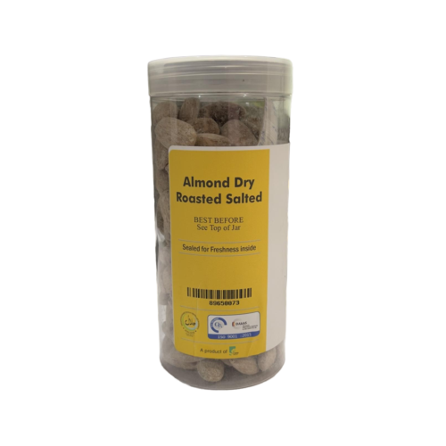 All About Nuts Almond Dry Roasted Salted 250g - Shams Shopping Centre All About Nuts  