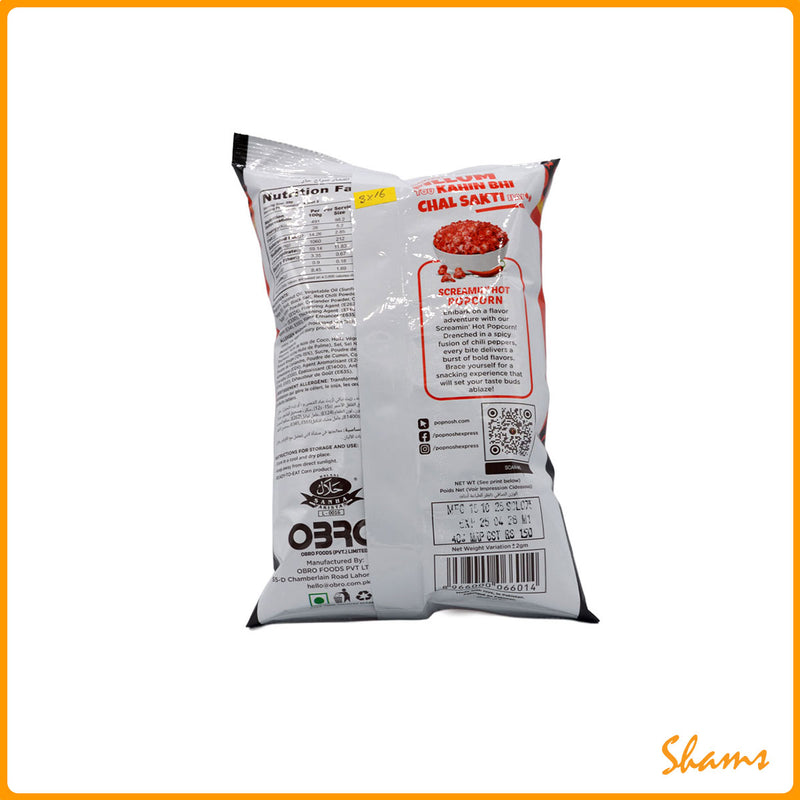 Pop Nosh Sreaming Hot Popcorn 40g