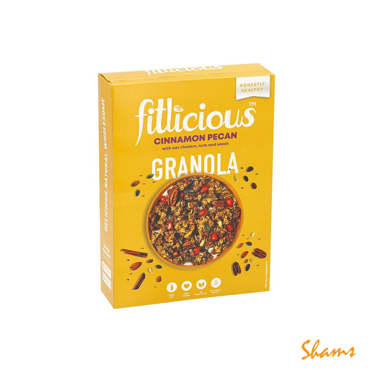 Fiticious Cinnamon Pecan Porridge Cereal 370g