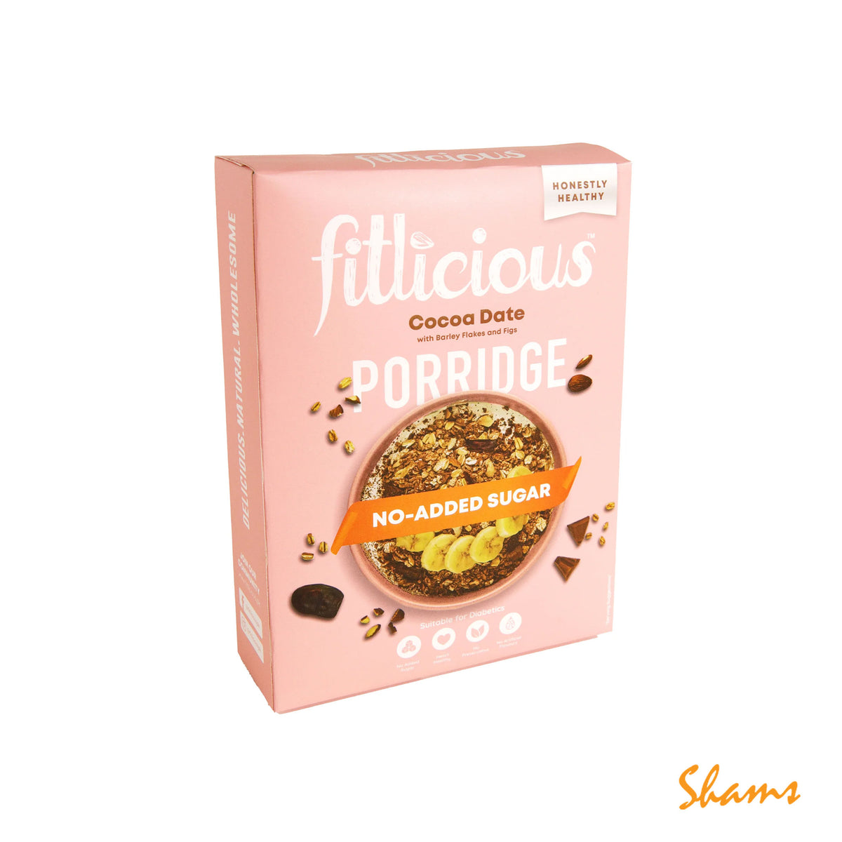 Fiticious Cocoa Date Porridge Cereal 370g
