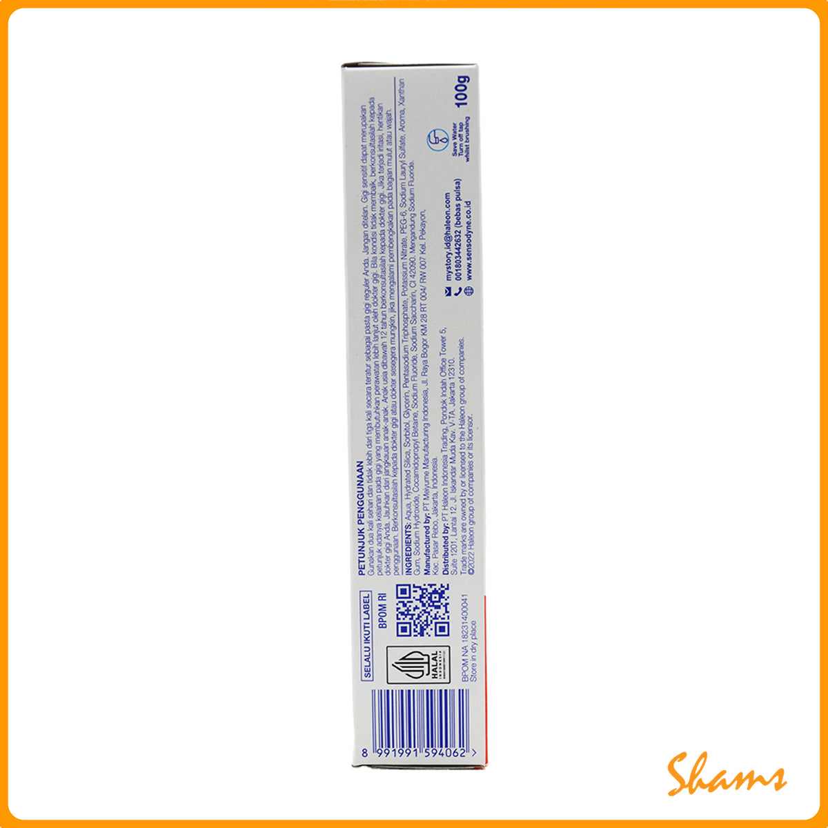 Sensodyne Deep Clean Toothpaste 100ml