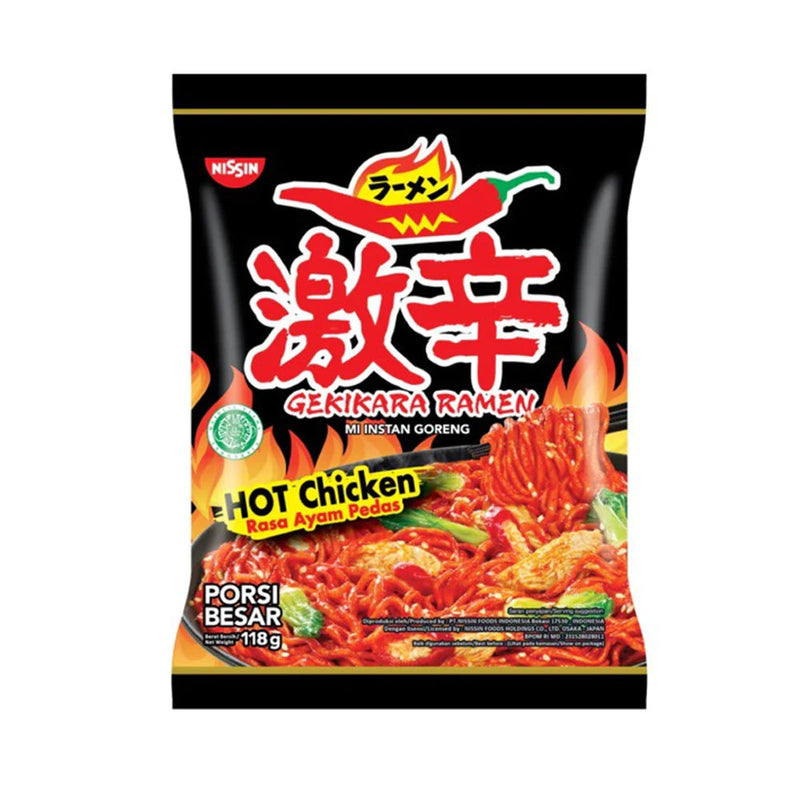 Nissin Gekikara Ramen Pas Hot Chicken Noodles 81g - Shams Shopping Centre Nissin  