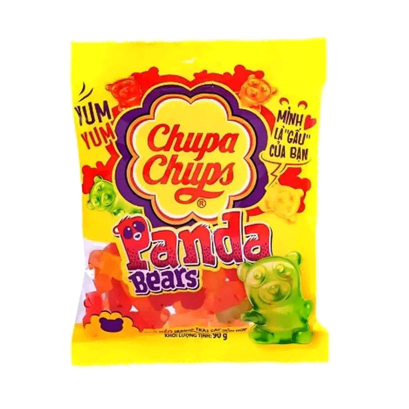 Chupa Chups Panda Bears Jelly 160g