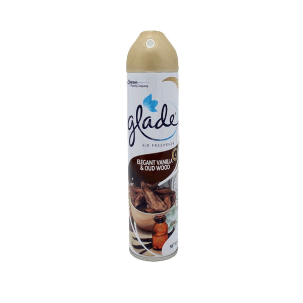 Glade Elegant Vanilla & Oud Wood Air Freshner 225ml