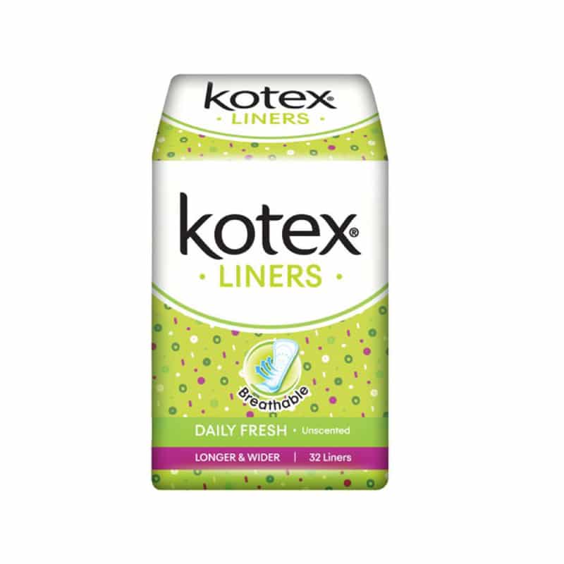 Kotex Breathable Daily Fresh Long & Wider 32 Liners