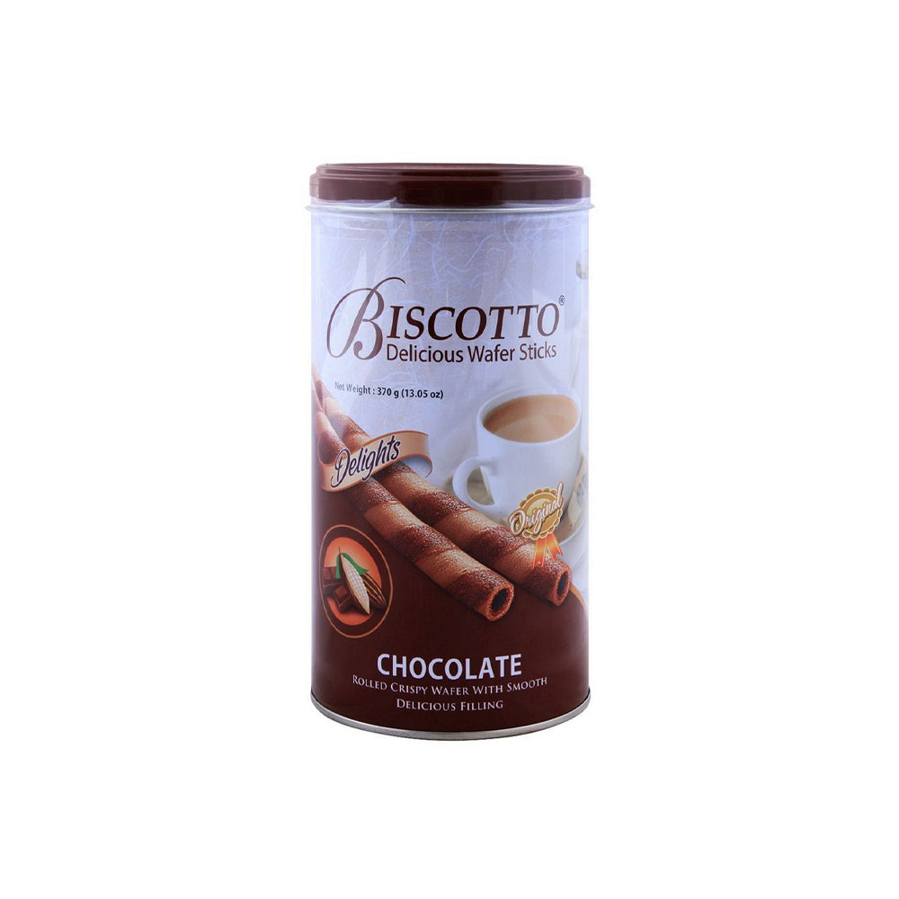 Biscotto Wafer Sticks Chocolate Tin 125g - Shams Shopping Centre Biscotto  