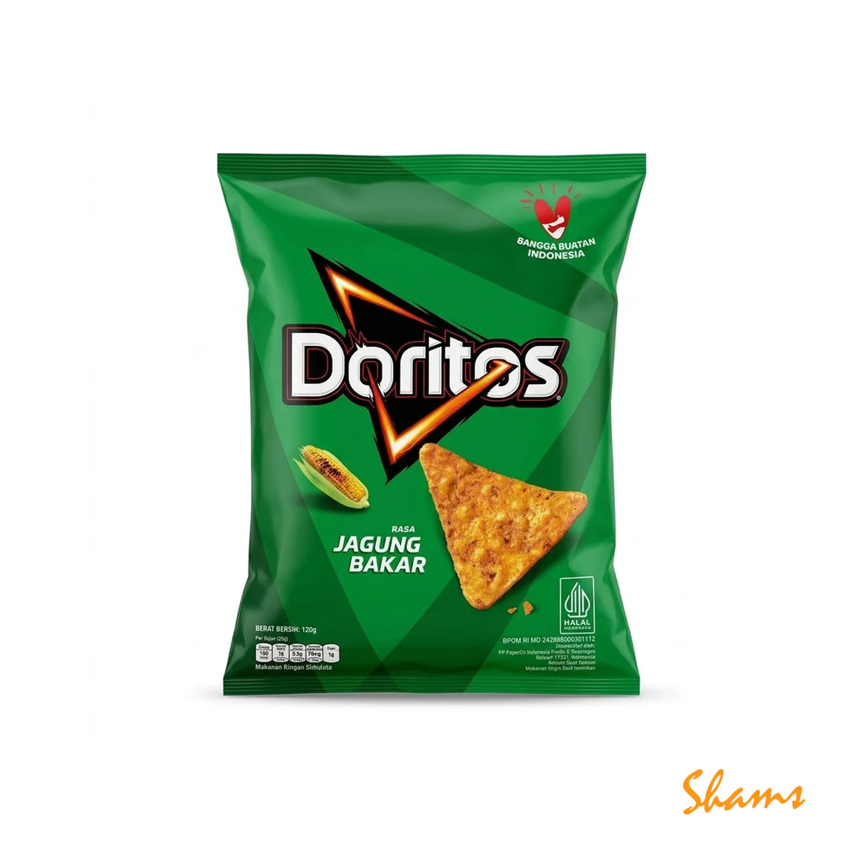 Doritos Bold Crunchy Corn Chips 120g