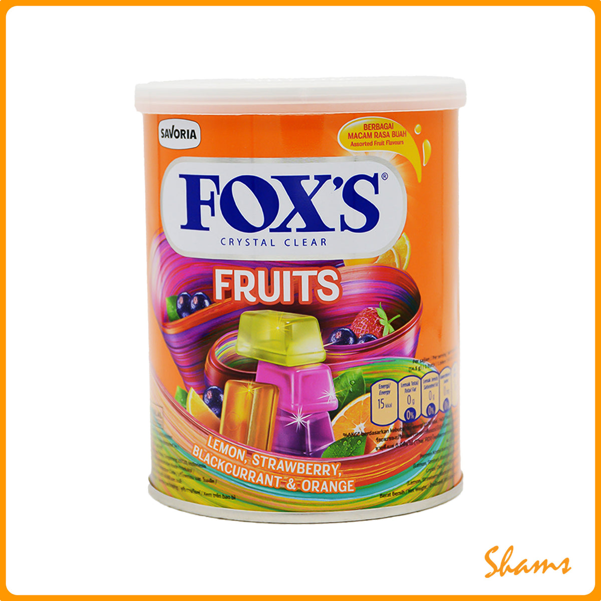 Fox's Fruits Tin 180g