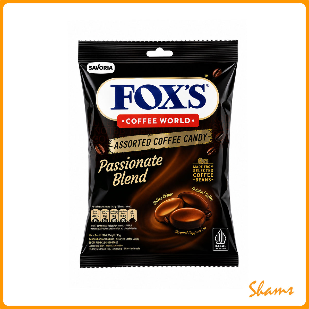 Fox's Assorted Coffee Candy 90g
