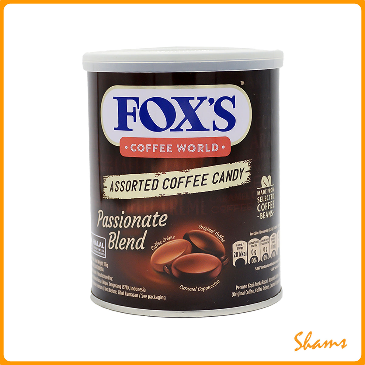 Fox's Assorted Coffee Candy Tin 180g