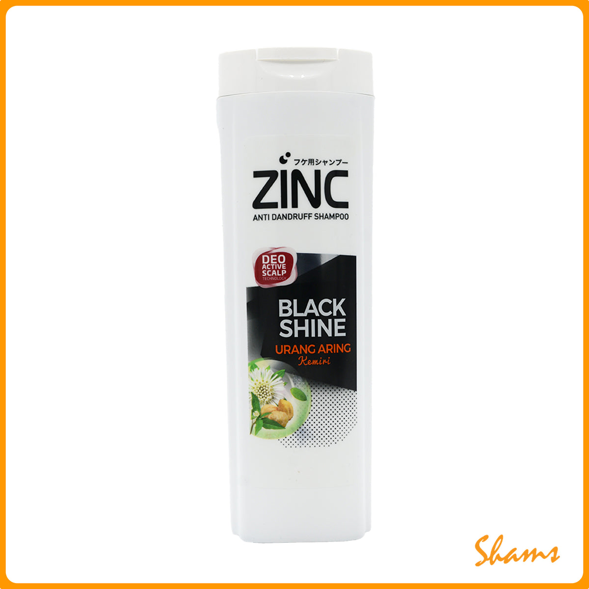 Zinc Anti Dandruff Shampoo Urang Aring Complex Zinc PT-O 340ml
