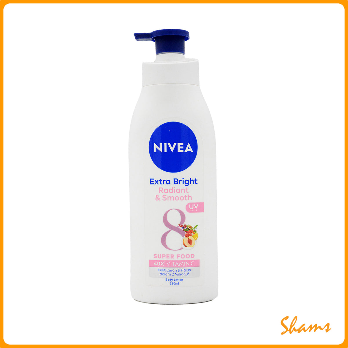 Nivea Extra White Radiant & Smooth Body Lotion 380ml