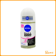 Nivea Women Black & White Invisible Clear Deo Roll 50ml