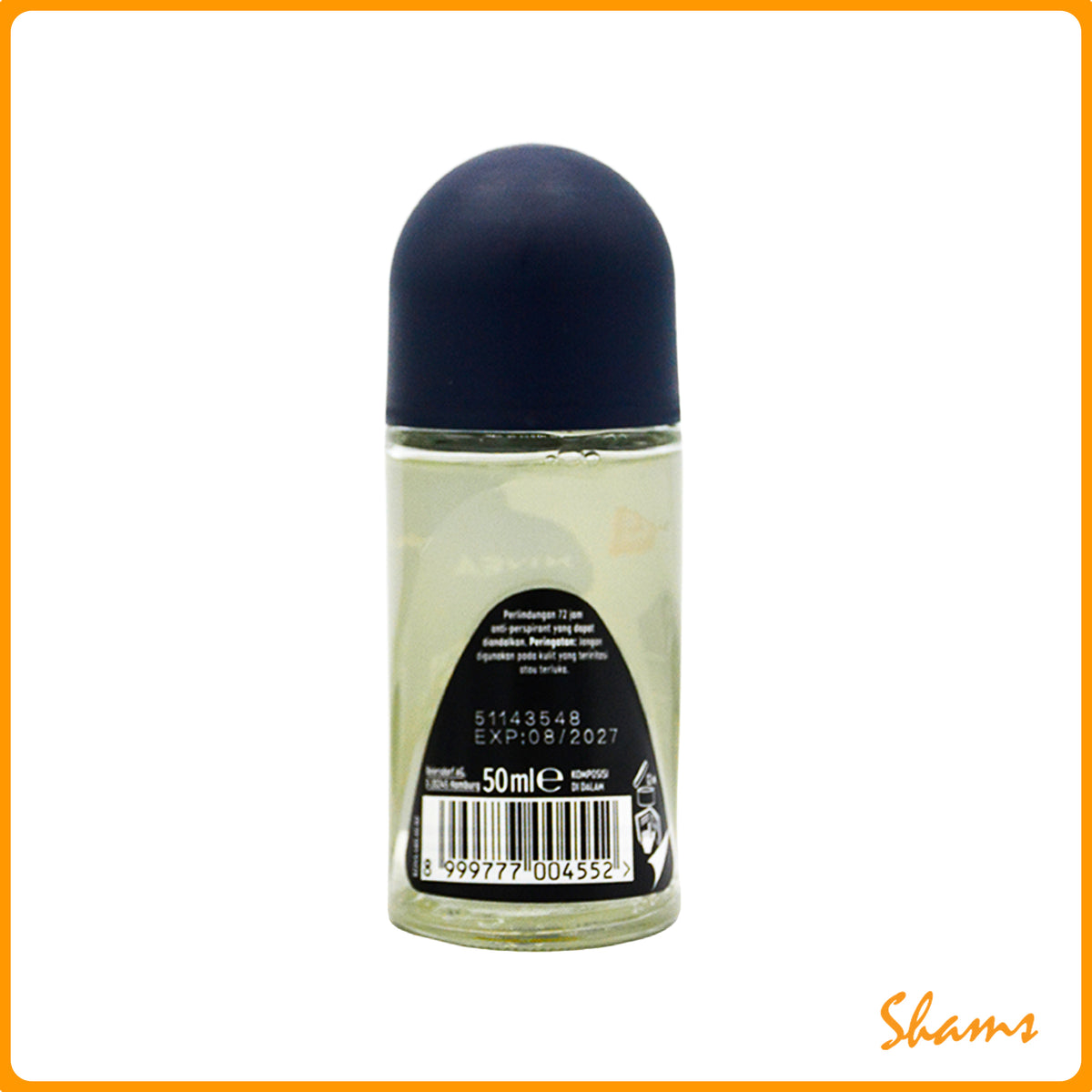 Nivea Men Black & White Invisible Original Roll On 50ml