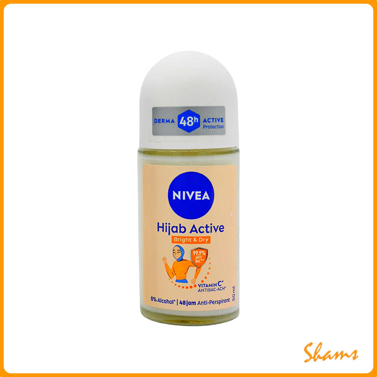 Nivea Brightening Antibateri Roll On 50ml