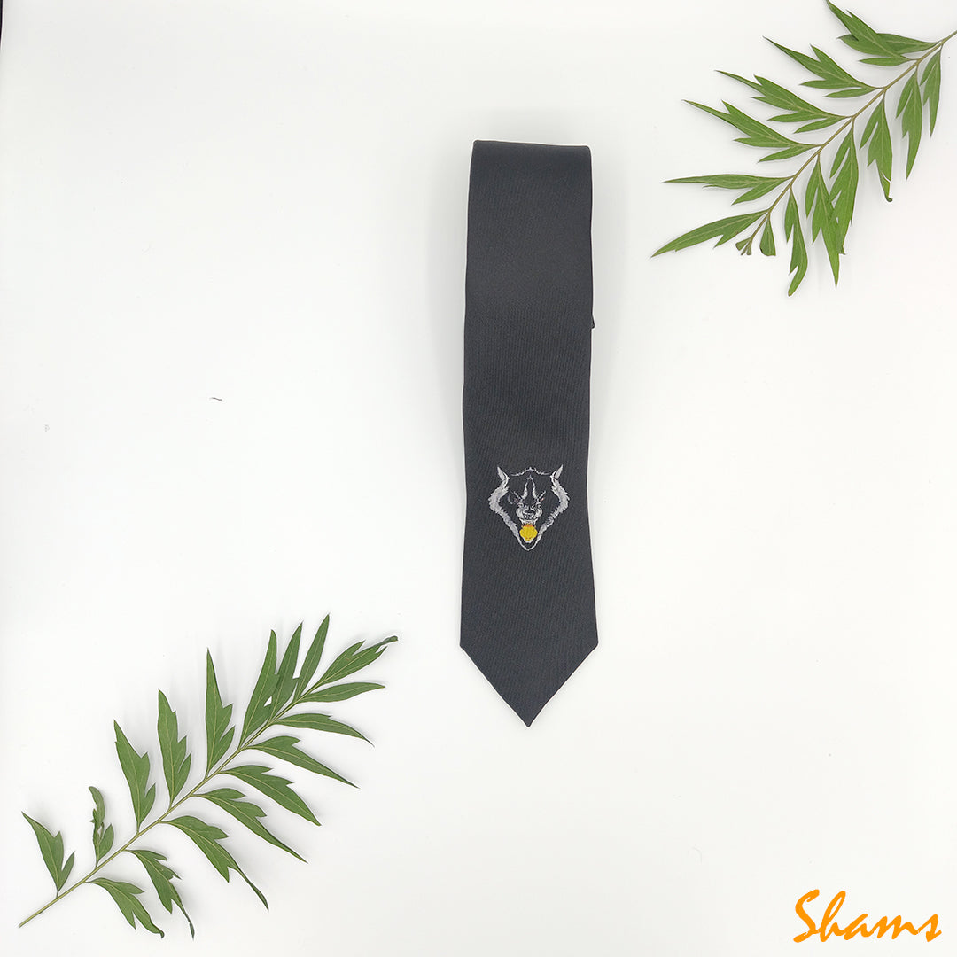 Billionaire Black Tie With Wolf (Y) - Shams Shopping Centre Shams Shopping Centre  