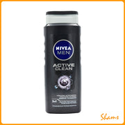 Nivea Active Clean Stimulating + Active Charcoal 3 in 1 Shower Gel 500ml