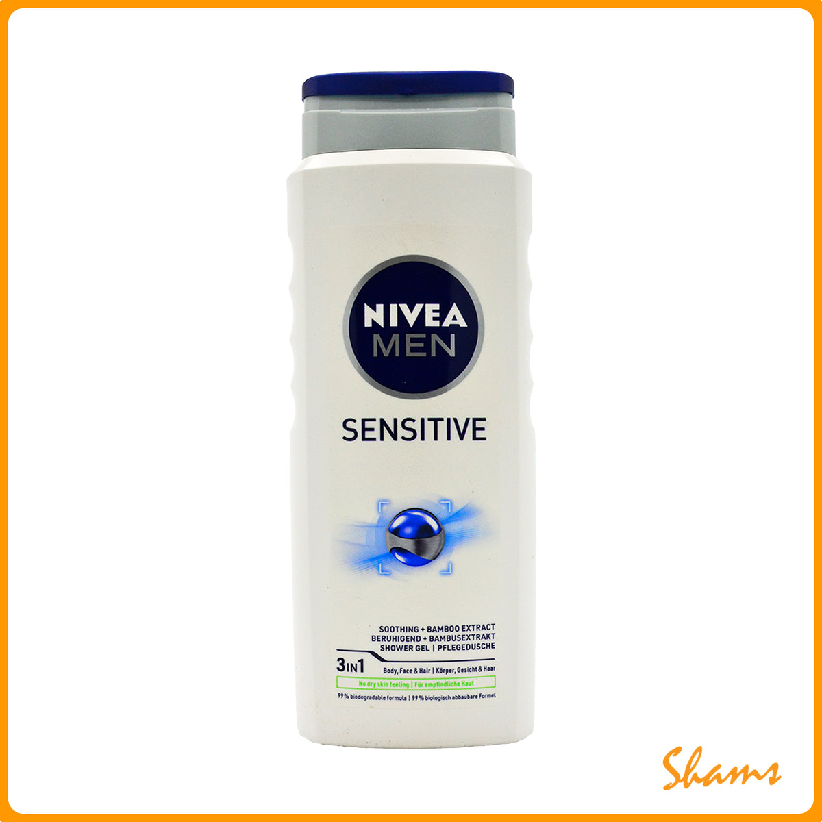 Nivea Sensitive 3 in 1 Shower Gel 500ml