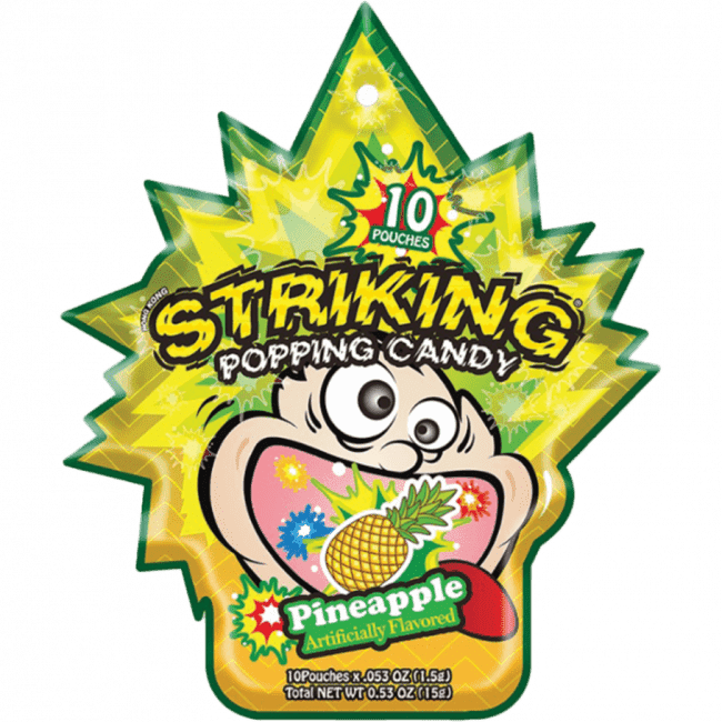 Striking Poping Candy Pineapple 15g