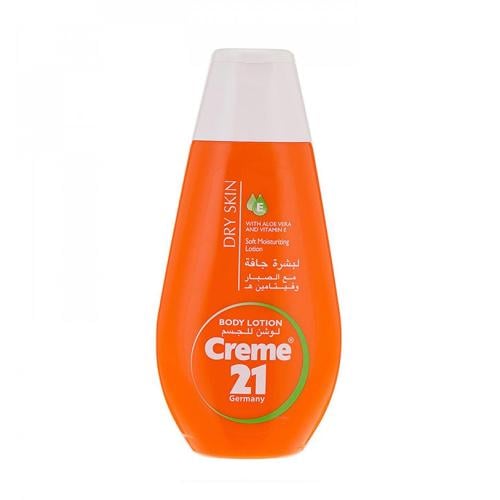 Creme 21 Dry Skin Body Lotion with Aloe Vera & Vitamin E 250ml