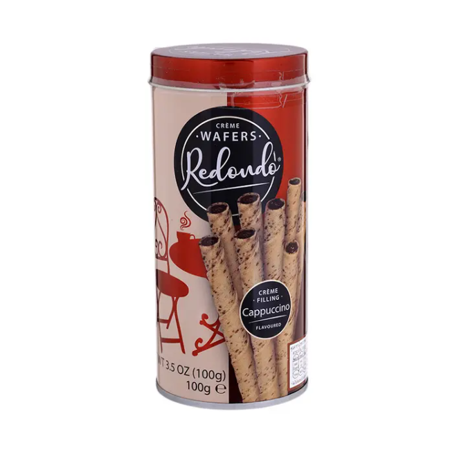 Redondo Creme Wafers Cappuccino 100g