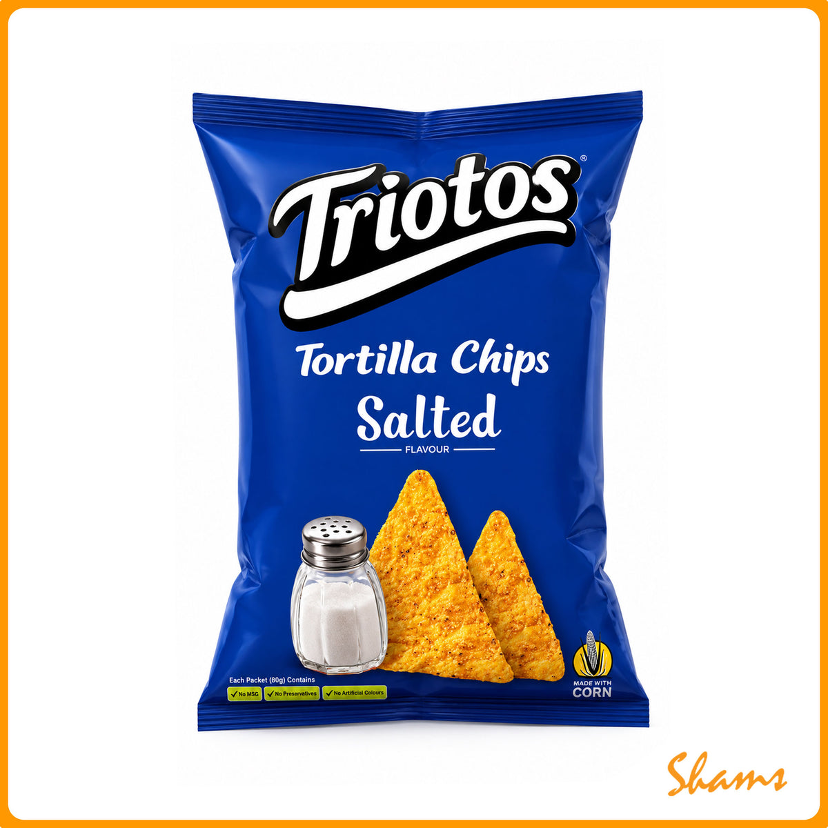 Triotos Tortilla Chips Salted 80g