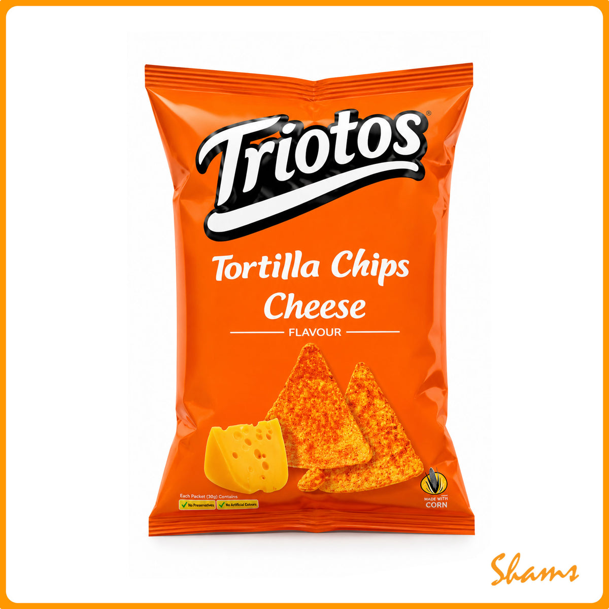 Triotos Tortilla Chips Cheese 80g
