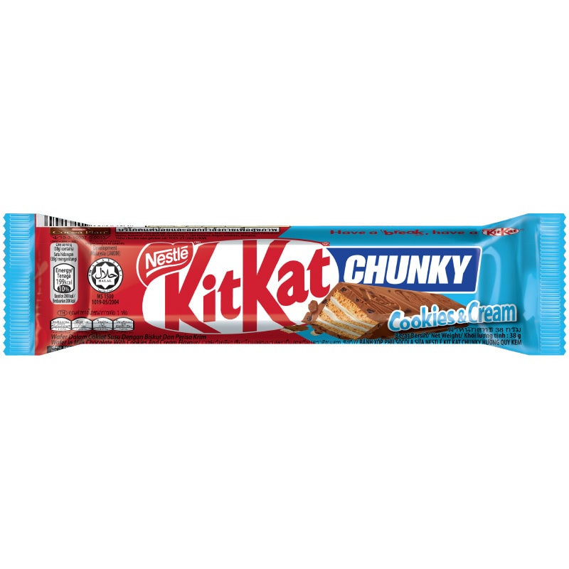 Nestle KitKat Chunky Cookies & Cream 38g