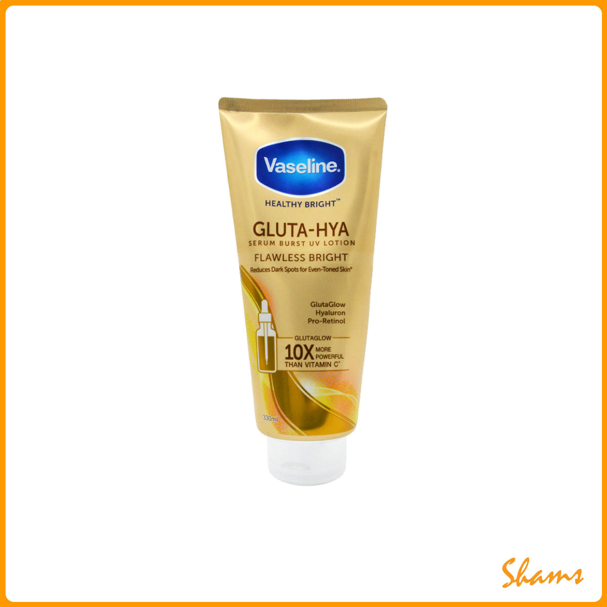 Vaseline Gluta-HYA Flawless Bright Serum In Lotion 330ml