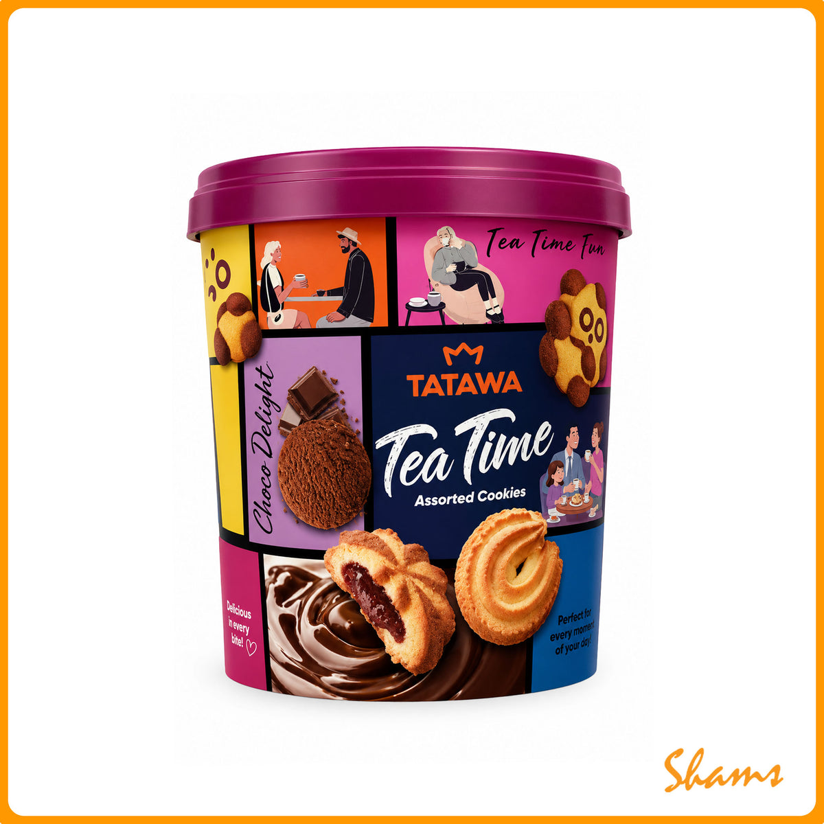 Tatawa Tea Time Assorted Cookies 350g