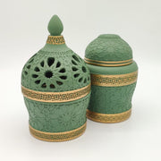Bakhoor Burner 20955-Wipe Green - Shams Shopping Centre Bakhoor  