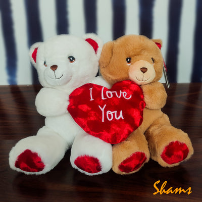 Keel Toys 20CM Valentines Hugging Sentiments Bear - Shams Shopping Centre Keel  