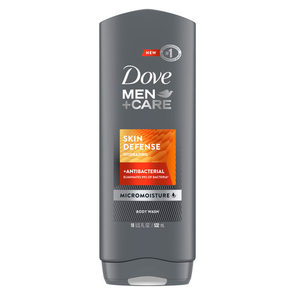 Dove Men +Care Antibacterial Skin Defense Body Wash 532ml