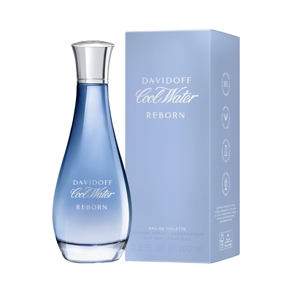 Davidoff Cool Water Reborn Women EDT 100ml - Shams Shopping Centre Davidoff  