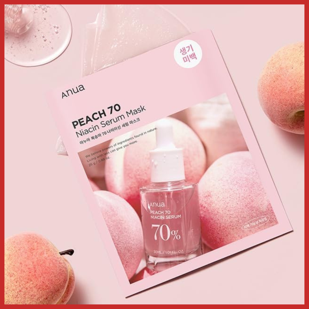 Anua Peach 70+ Niacin Serum Mask 25ml