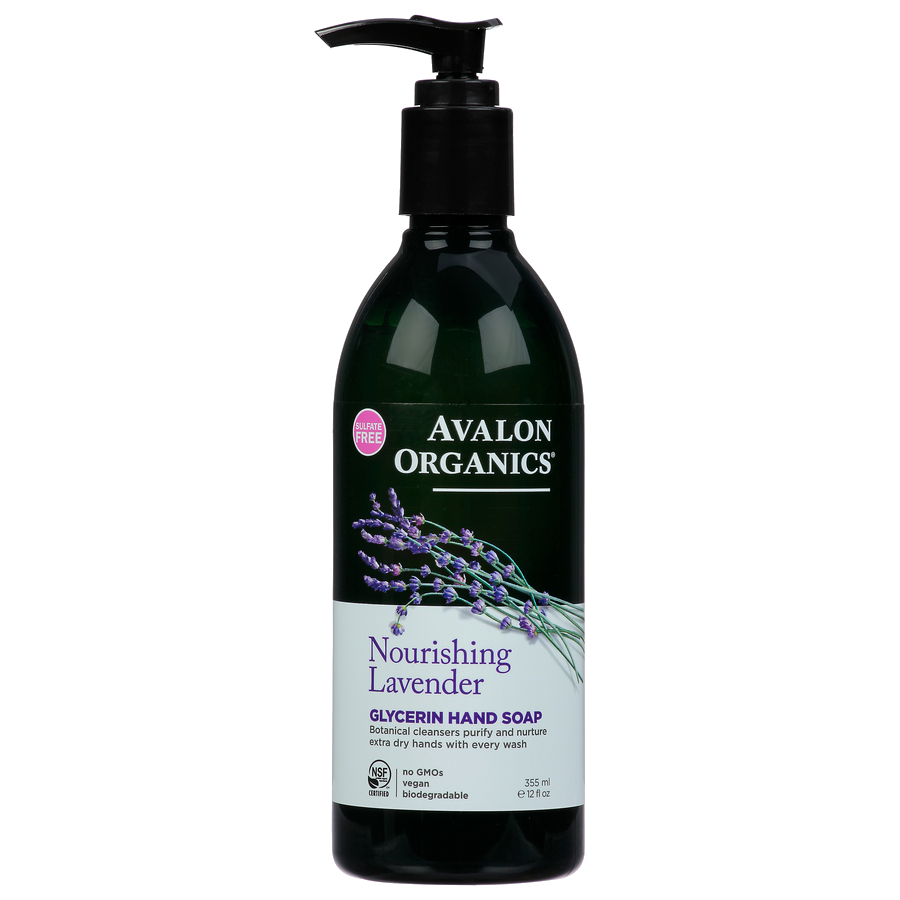 Avalon Organics Nourishing Lavender Glycerin Hand Soap 340g