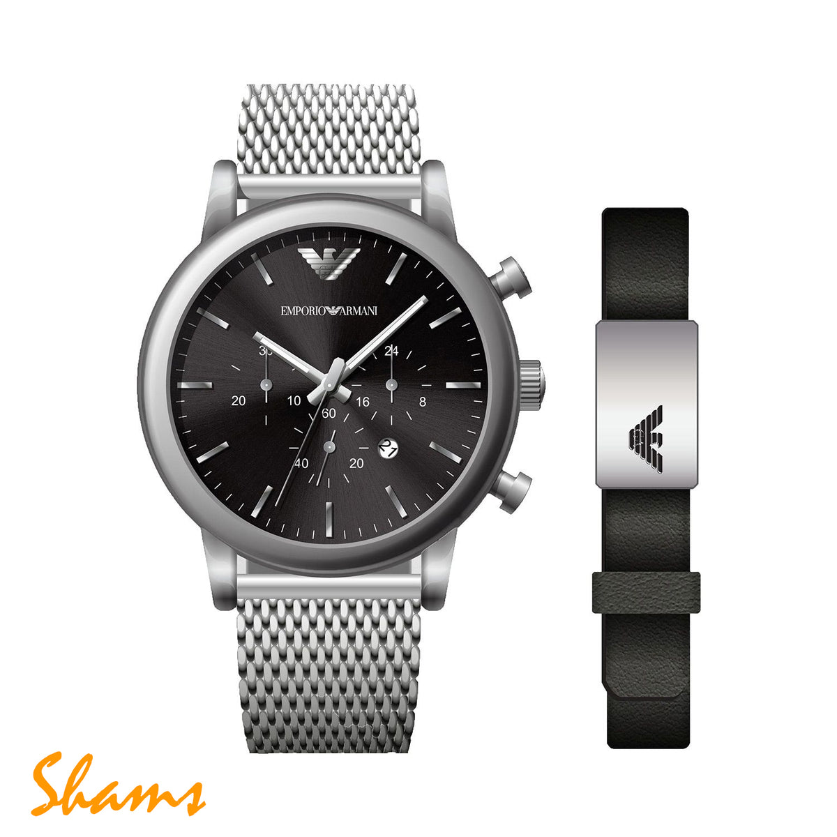Emporio Armani Watch AR80062SET - Shams Shopping Centre Emporio Armani  