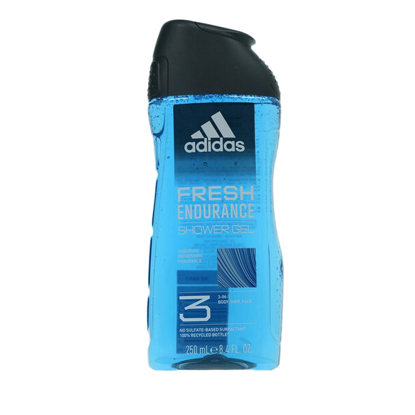 Adidas Men Fresh Endurance 3-in-1 Shower Gel 250ml