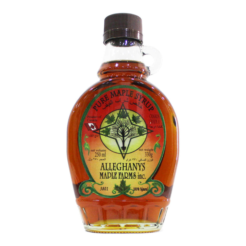Alleghanys Canadian Maple Syrup 250ml