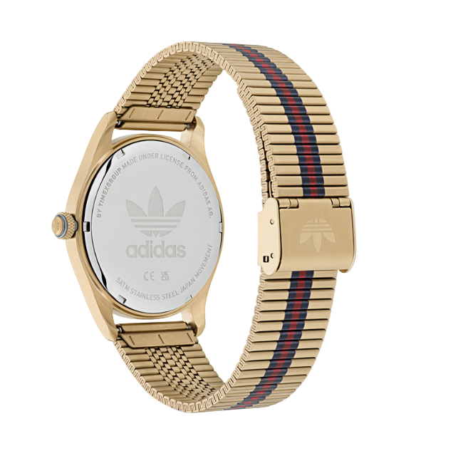 Adidas Stainless Steel Gold-Tone Watch AOSY23530